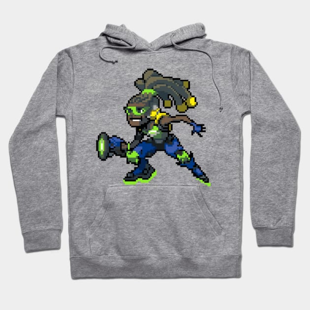 Lucio pixel merch Hoodie by DankSir